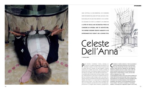 yacht design celeste dell'anna impaginato