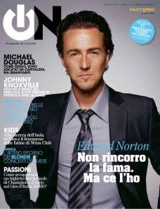 copertina di on di maggio edward norton