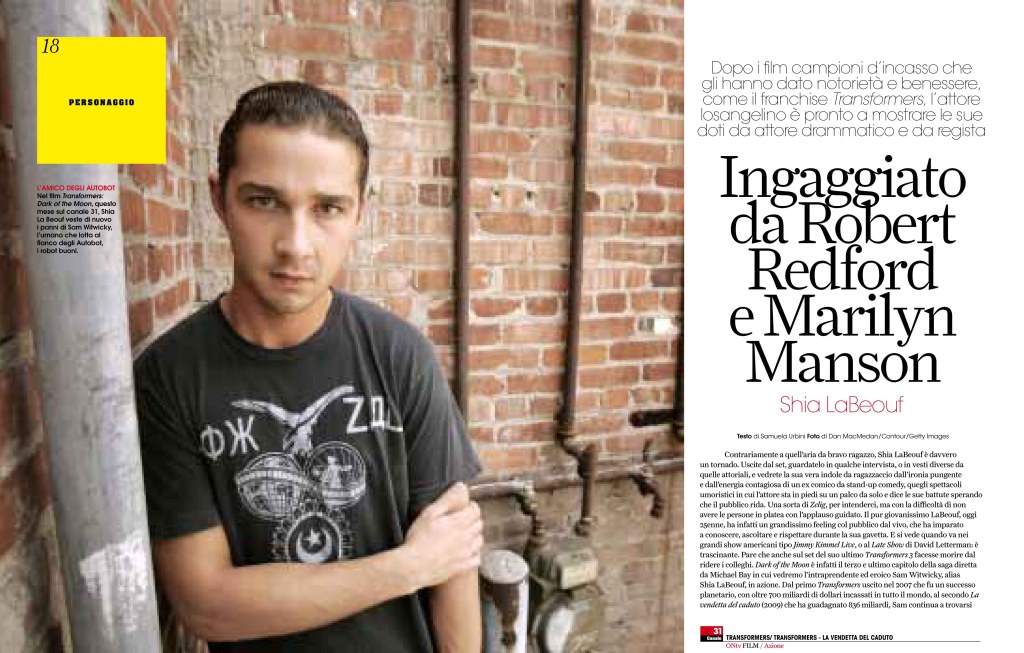 Shia LaBeouf Transformers